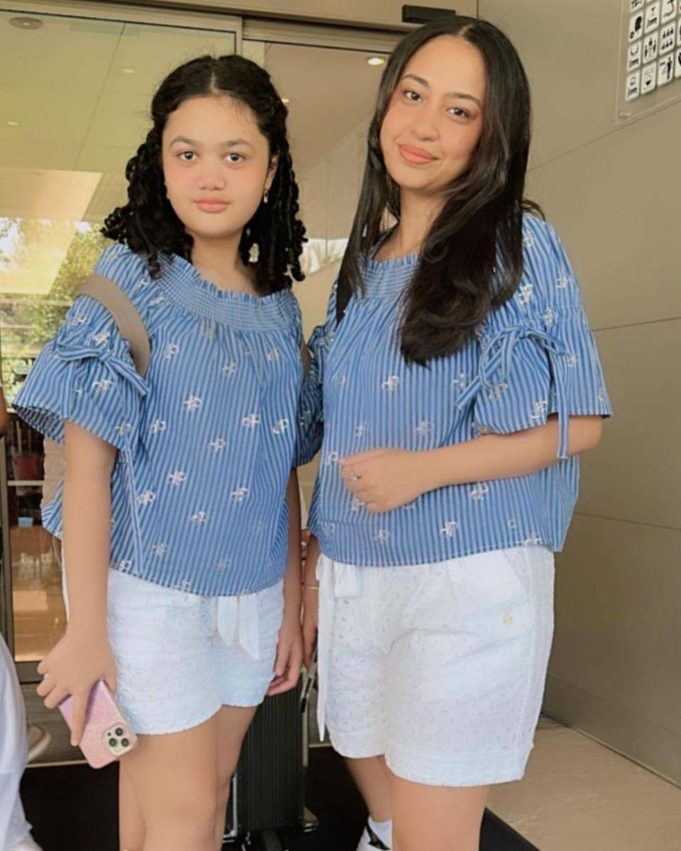 Amora dan saudara sambung (instagram.com/krisdayantilemos)