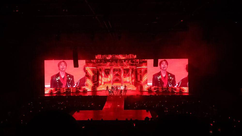 potret THE BOYZ di tur konser ZENERATION di Jakarta (dok. Pribadi/Ines Melia)