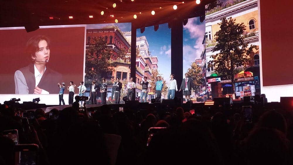 potret THE BOYZ di tur konser ZENERATION di Jakarta (dok. Pribadi/Ines Melia)