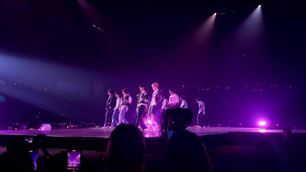 potret THE BOYZ di tur konser ZENERATION di Jakarta (dok. Pribadi/Ines Melia)