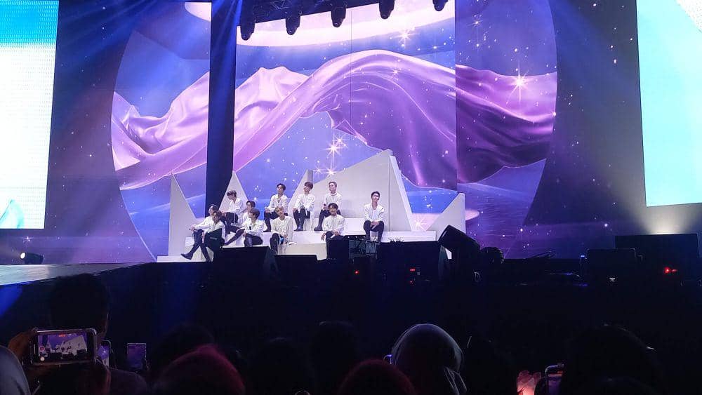 potret THE BOYZ di tur konser ZENERATION di Jakarta (dok. Pribadi/Ines Melia)