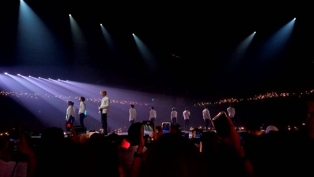 potret THE BOYZ di tur konser ZENERATION di Jakarta (dok. Pribadi/Ines Melia)