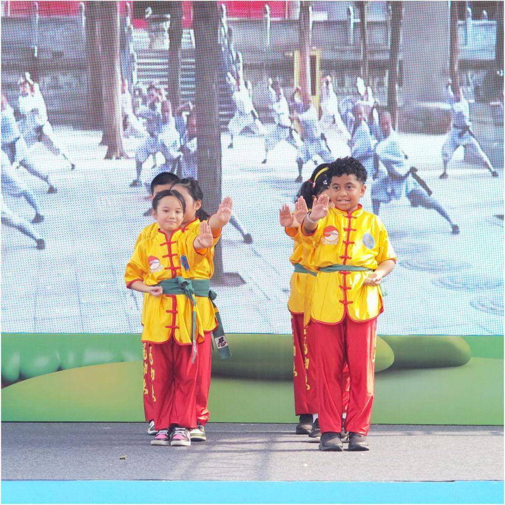 potret Gempi saat olahraga wushu (instagram.com/gadiiing)