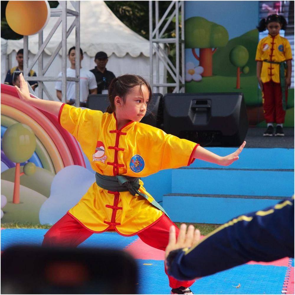 potret Gempi saat olahraga wushu (instagram.com/gadiiing)