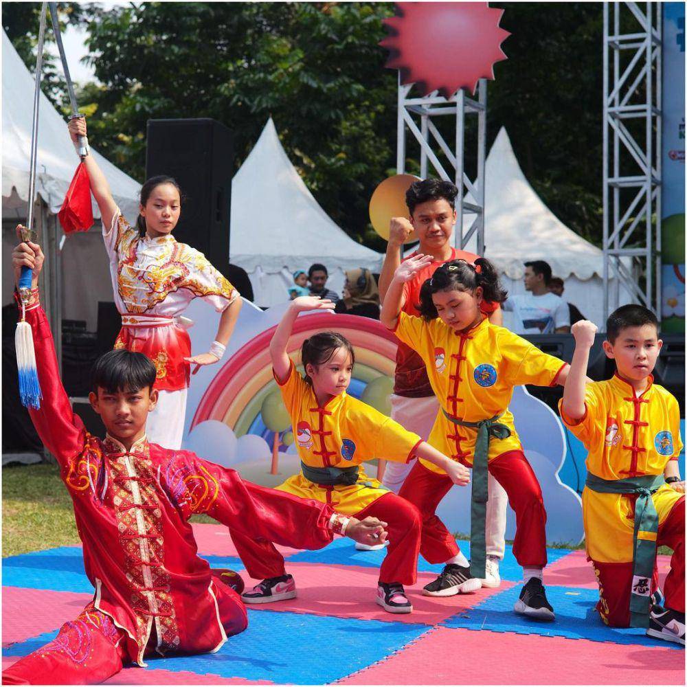 potret Gempi saat olahraga wushu (instagram.com/gadiiing)