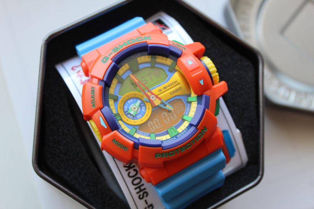 ilustrasi jam tangan G-Shock (unsplash.com/Bagzhan Sadvakassov)