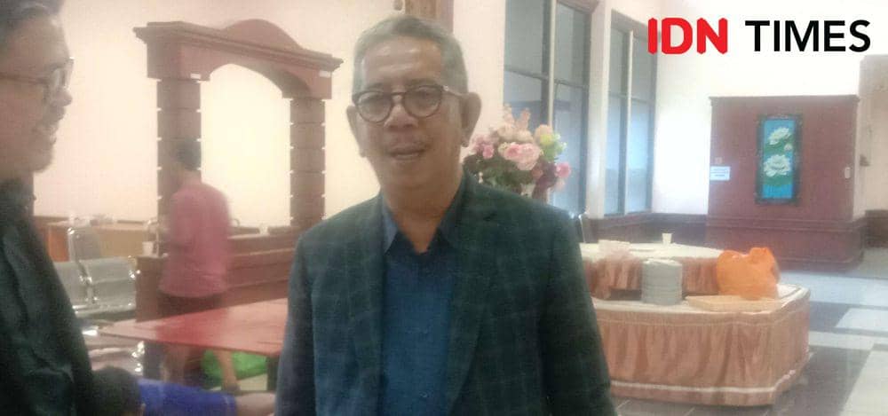Wakil Ketua DPD PDIP NTB Ruslan Turmudzi. (IDN Times/Muhammad Nasir)