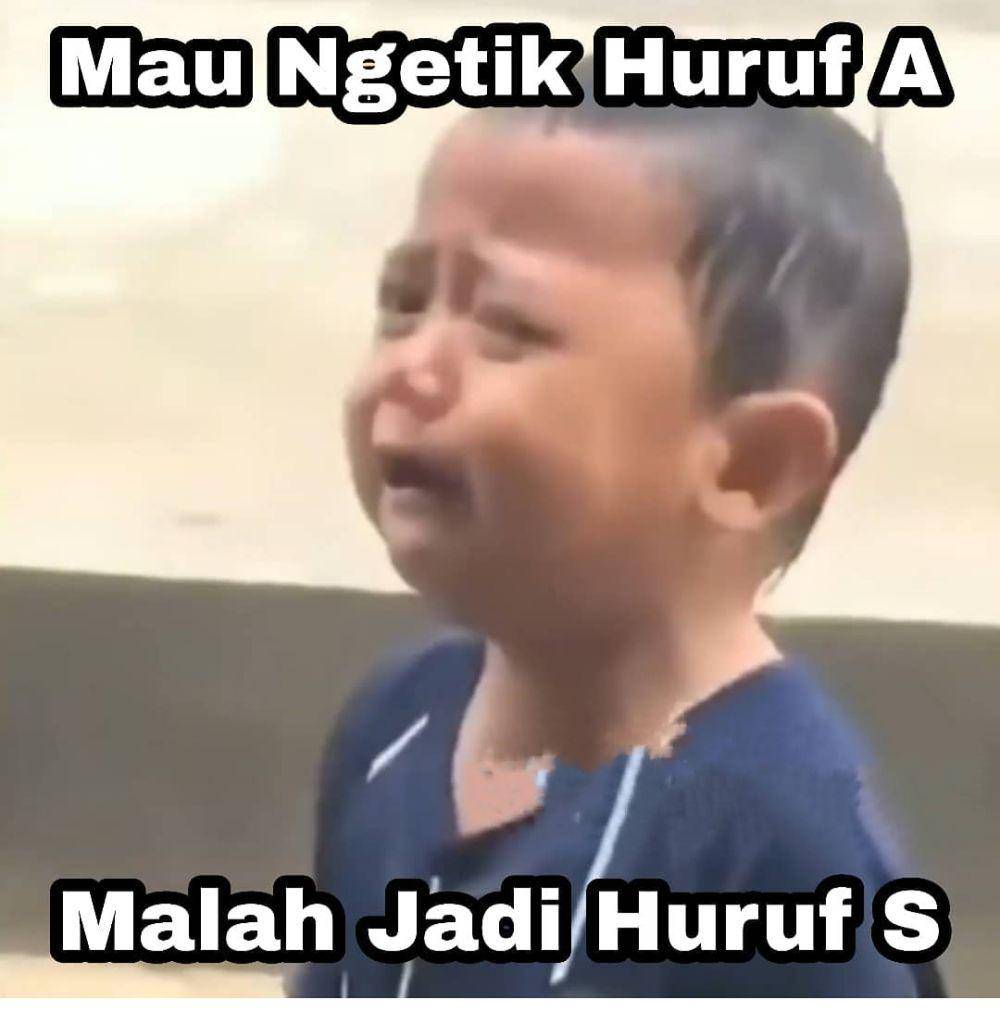 meme nangis kejer (instagram.com/meme_baru_lahir2)