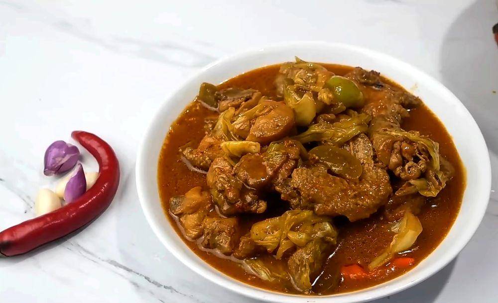 ilustrasi tongseng ayam (youtube.com/Tomafery Cooking)