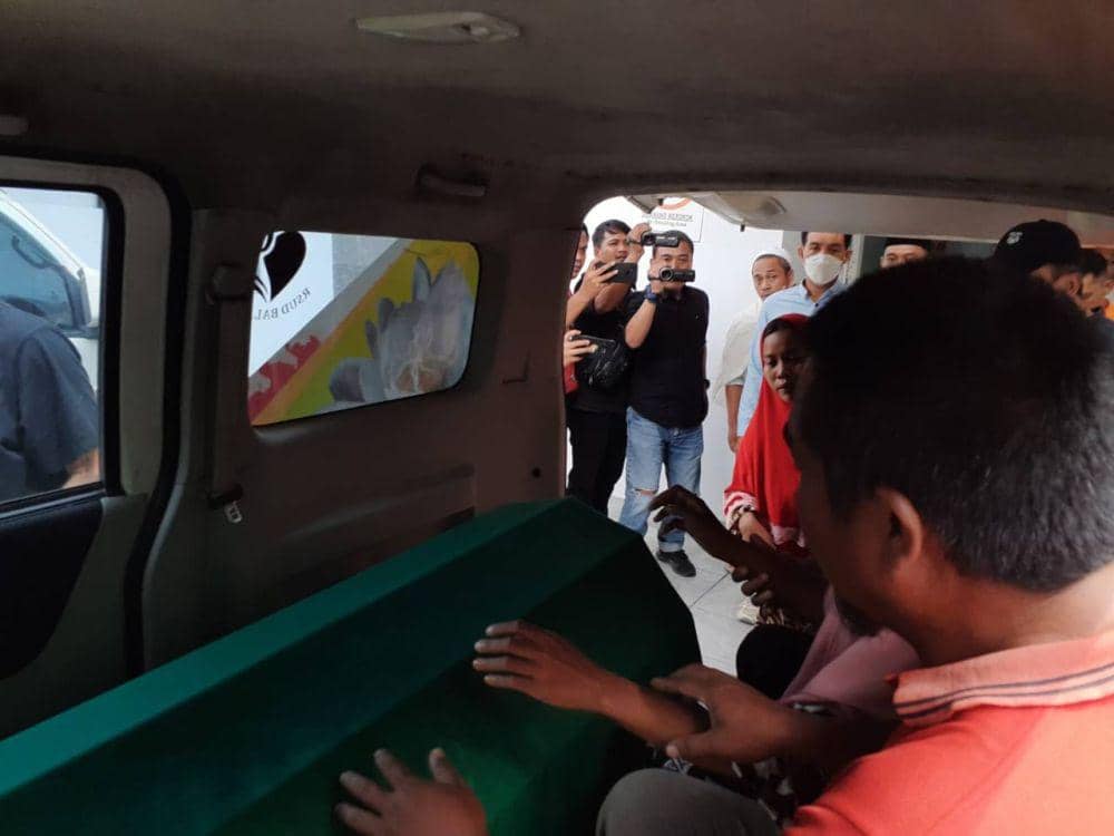 Jenazah anak tiri yang diduga dianiaya ayah (Dok.Polresta Tangerang)