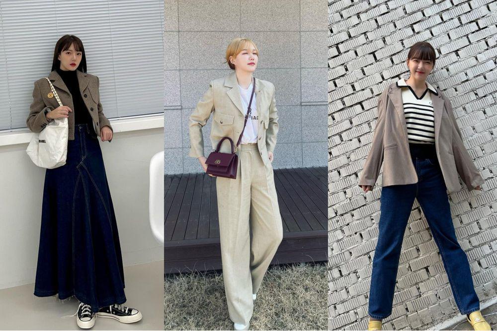 10 Inspirasi Padu Padan Blazer ala Yerin eks GFriend, Fashionable Abis