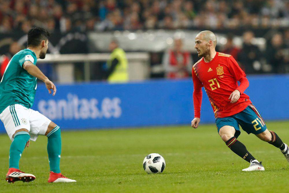 David Silva merupakan salah satu gelandang terbaik yang pernah dimiliki Timnas Spanyol. (twitter.com/SEFutbol)