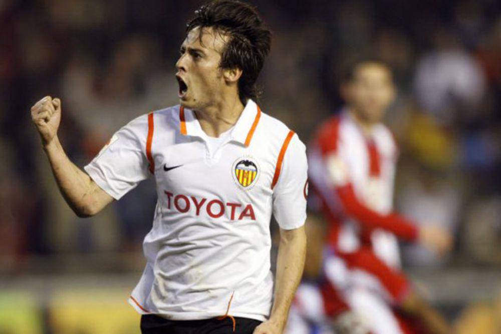 David Silva merupakan pemain didikan akademi Valencia. (twitter.com/valenciacf_en)