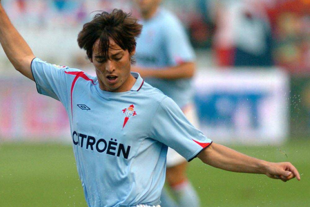 David Silva membuktikan kemampuannya saat dipinjamkan ke Celta Vigo. (twitter.com/LaLiga)