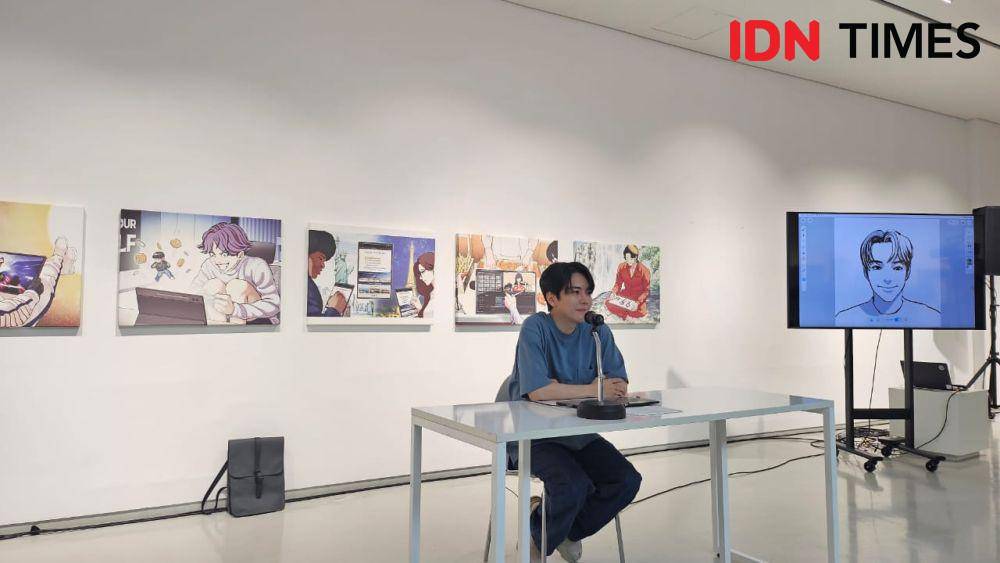 Cerita Webtoon Artist buat Komik di Galaxy Tab S9 Ultra