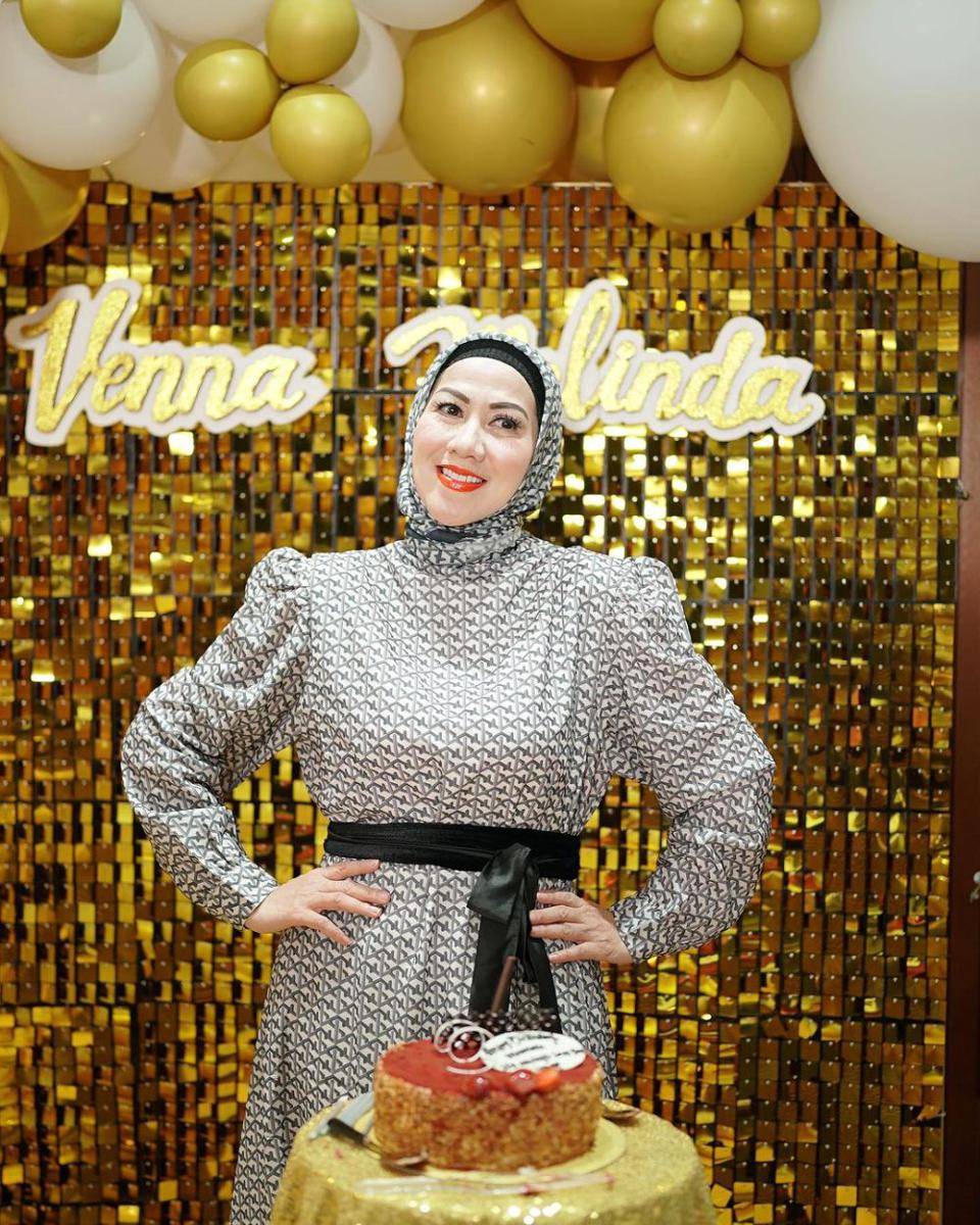 potret ulang tahun Venna Melinda (instagram.com/bramastavrl)
