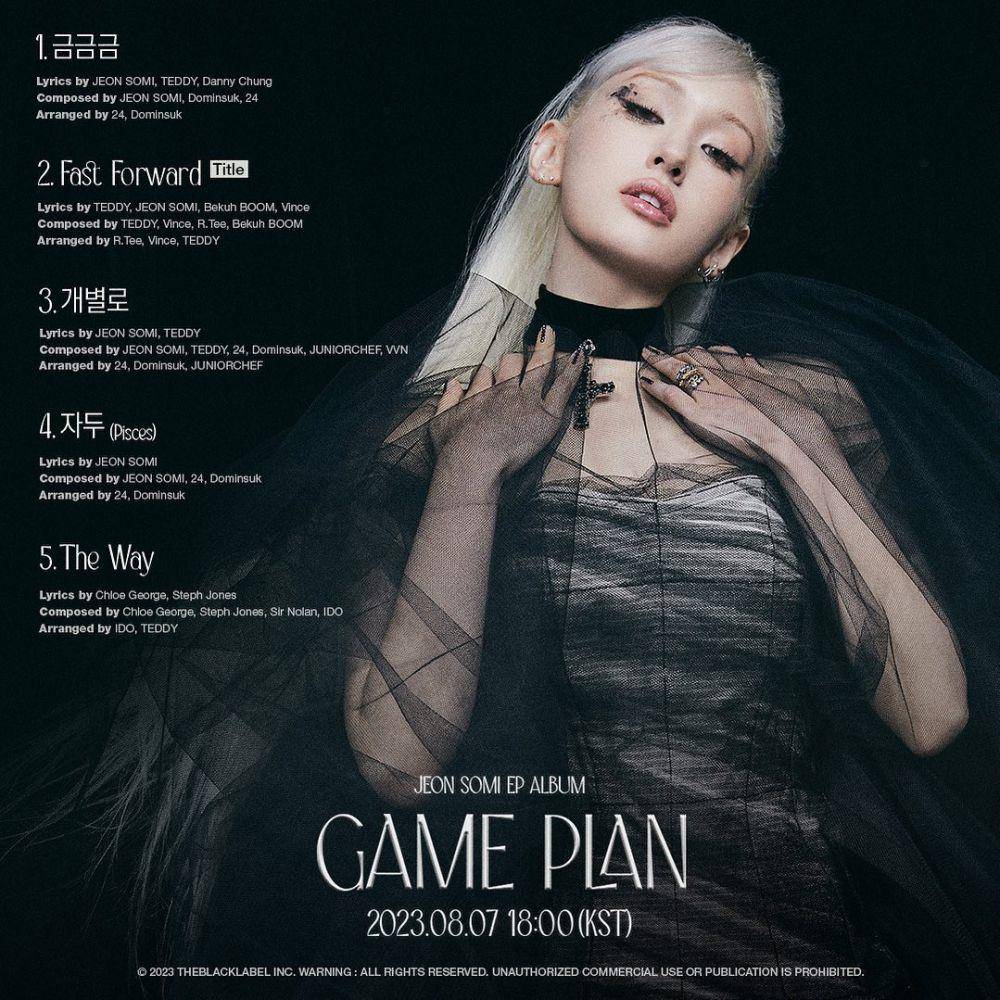 Jeon Somi comeback dengan album 'Game Plan' (instagram.com/somsomi0309)