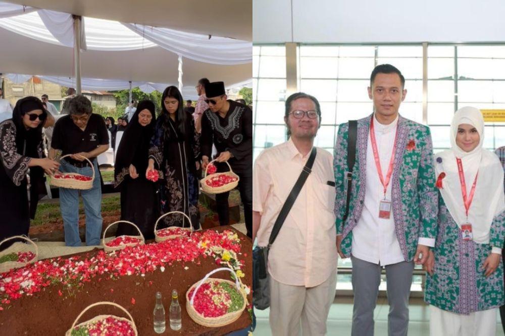 8 Momen Pemakaman Kakak Annisa Pohan, Rizanno Azhar Pohan