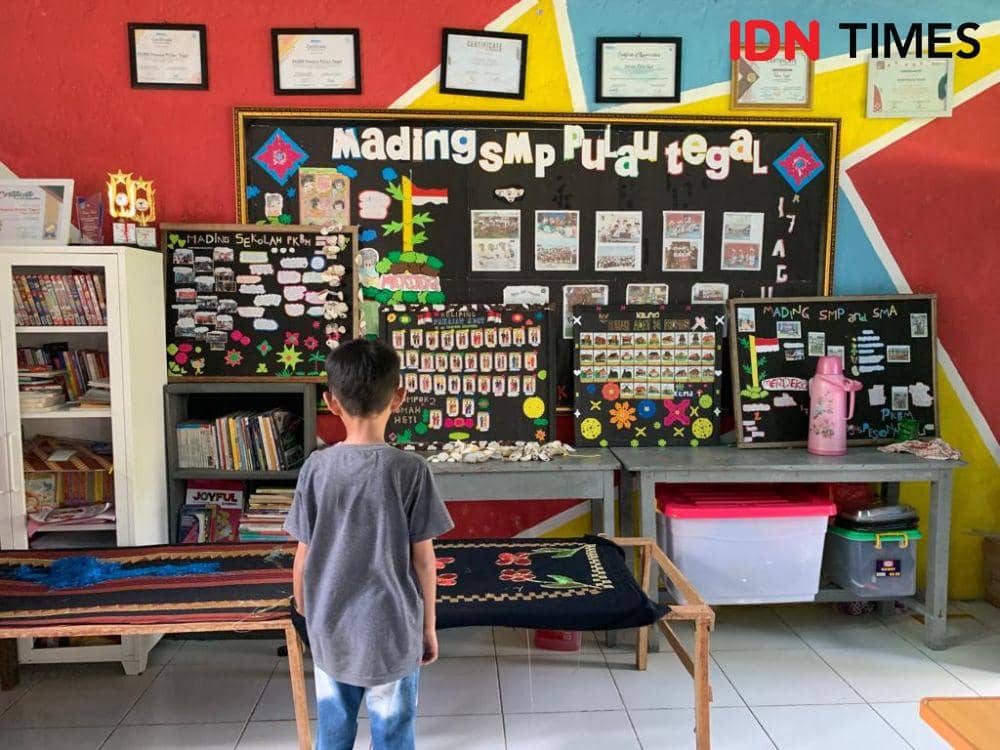 PKBM Pesona Pulau Tegal. (IDN Times/Rohmah Mustaurida)