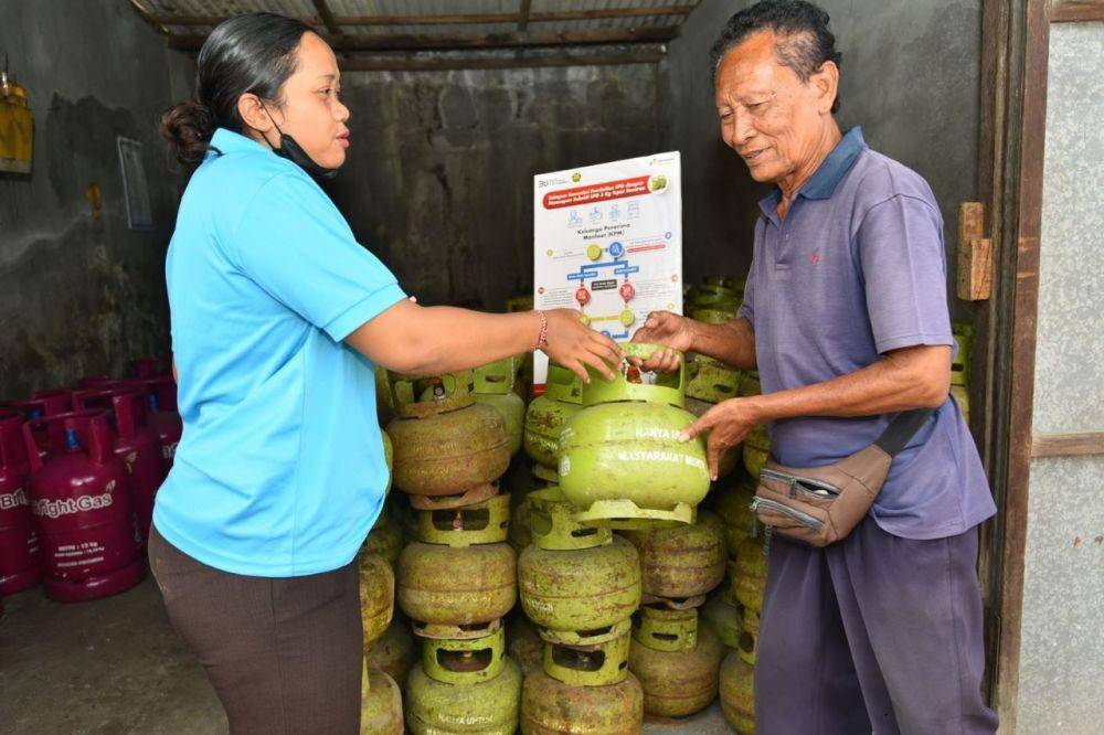 Pertamina memastikan gas bersubsidi disalurkan tepat sasaran kepada masyarakat kurang mampu. (Dok. Pertamina)