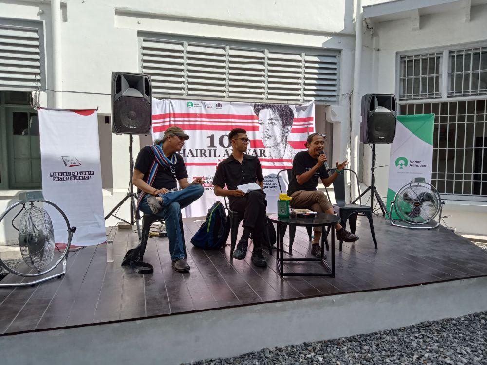 Rayakan Hari Lahir Chairil Anwar,  Medan Arthouse Gelar Pentas Sastra