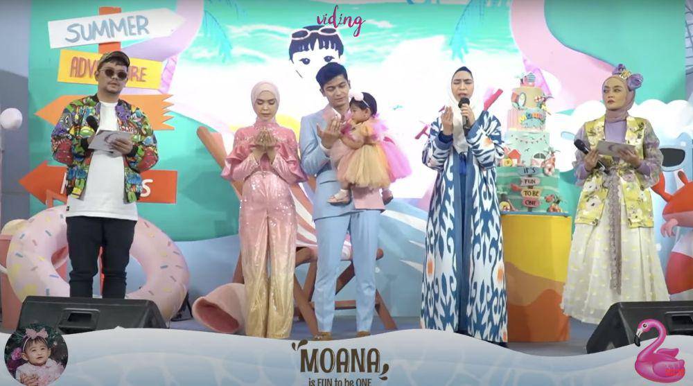 momen ulang tahun pertama Moana anak Ria Ricis dan Teuku Ryan (youtube.com/ricisofficial1795)