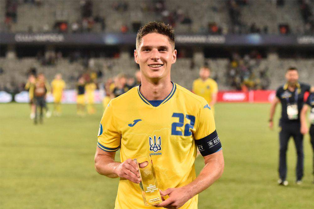 Georgiy Sudakov menjadi salah satu talenta muda berbakat yang dimiliki Ukraina saat ini. (twitter.com/uafukraine)