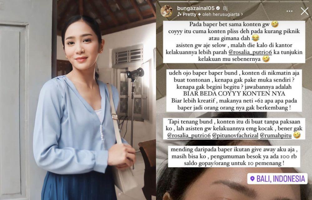Bunga Zainal Dituding Lakukan Body Shaming ke Asisten Gegara Konten