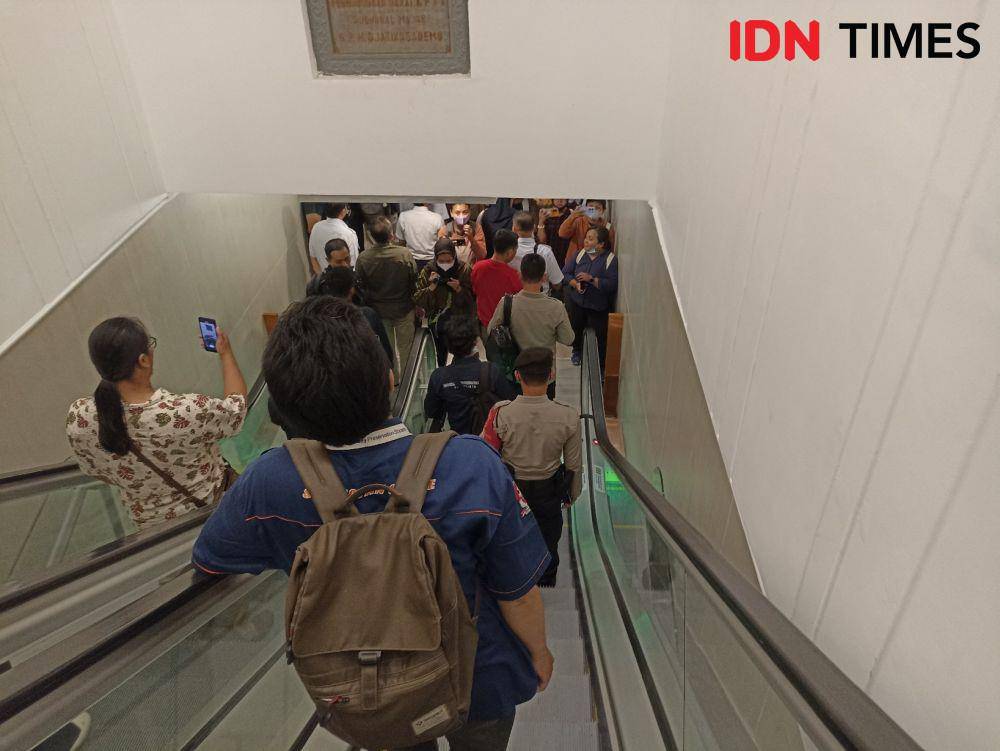 Terowongan Stasiun Yogyakarta. (IDN Times/Herlambang Jati Kusumo)