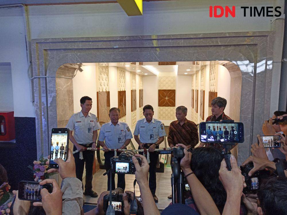 Peresmian Terowongan Stasiun Yogyakarta. (IDN Times/Herlambang Jati Kusumo)