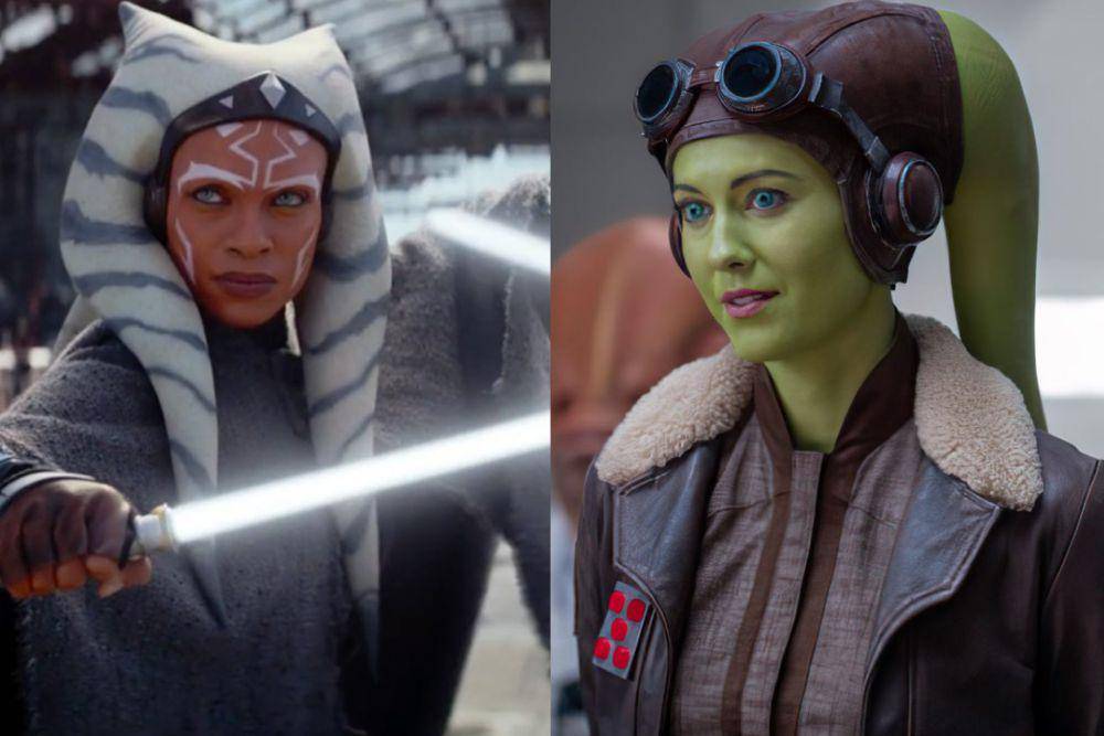 Rosario Dawson dan Mary Elizabeth Winstead dalam serial Ahsoka (dok. Lucasfilm/Ahsoka)