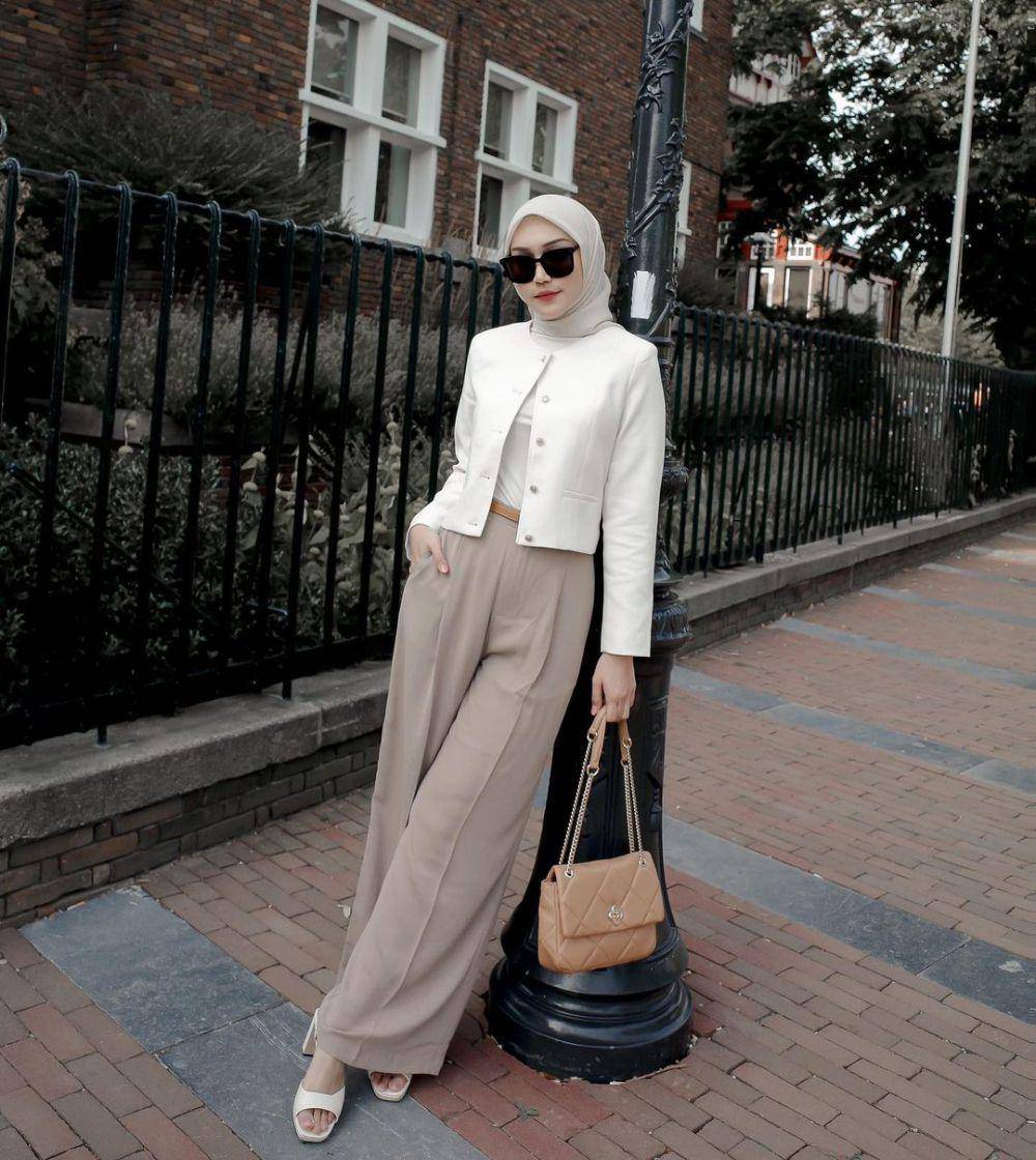 OOTD Melody Prima saat berlibur ke Eropa (instagram.com/melodyprima)