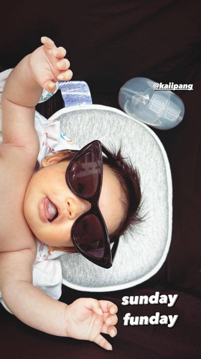 potret buah hati Estelle Linden (instagram.com/estelleelinden)