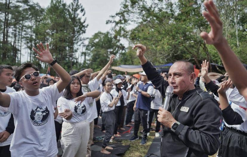 Intip Keseruan Ratusan Pelajar SMAN 3 Medan Camping Ilmiah di Tahura