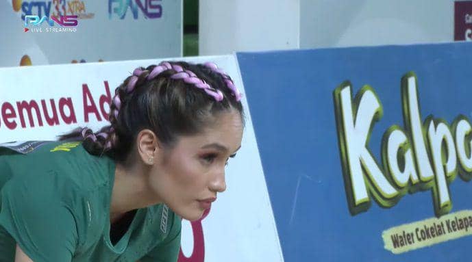potret Cinta Laura juara lari 100 meter (youtube.com/Rans Entertainment)