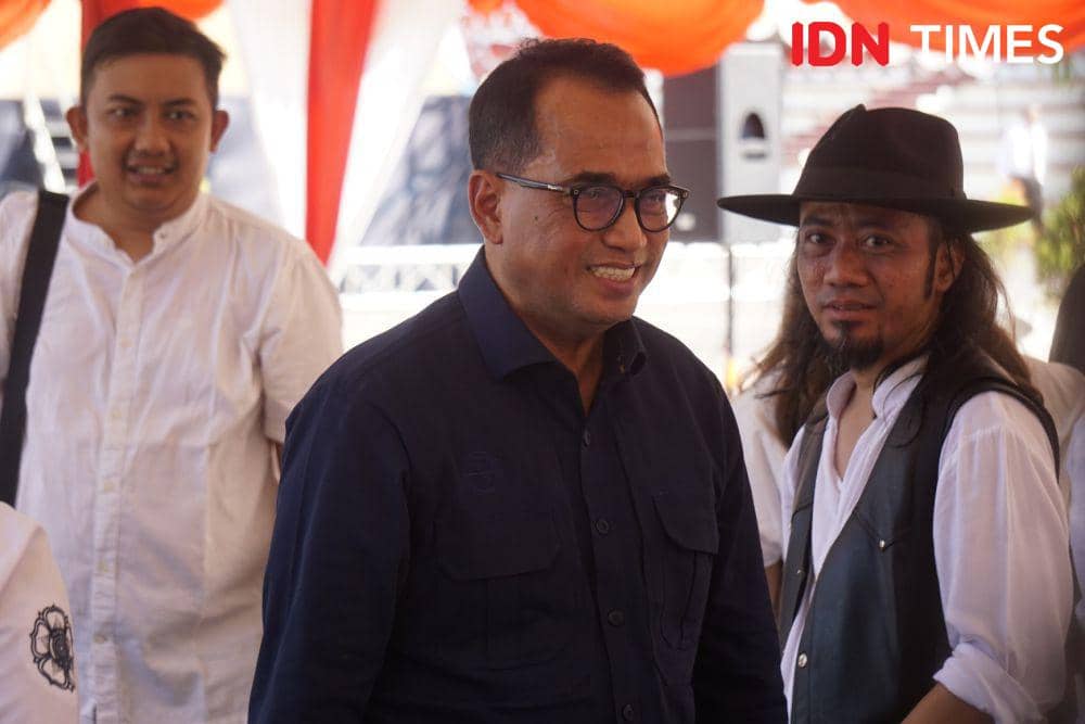 Menteri Perhubungan (Menhub), Budi Karya Sumadi. (IDN Times/Herlambang Jati Kusumo)