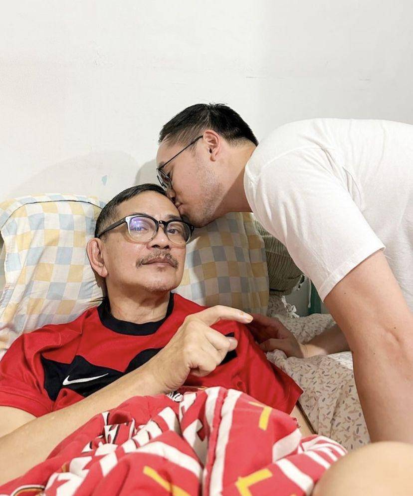 potret terkini Ray Sahetapy (Instagram.com/merdioctav)