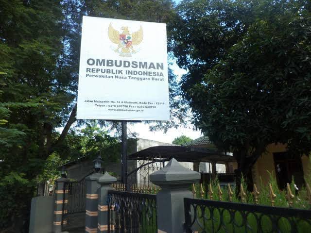 Kantor Perwakilan Ombudsman Provinsi Nusa Tenggara Barat (Web Ombudsman Perwakilan NTB)