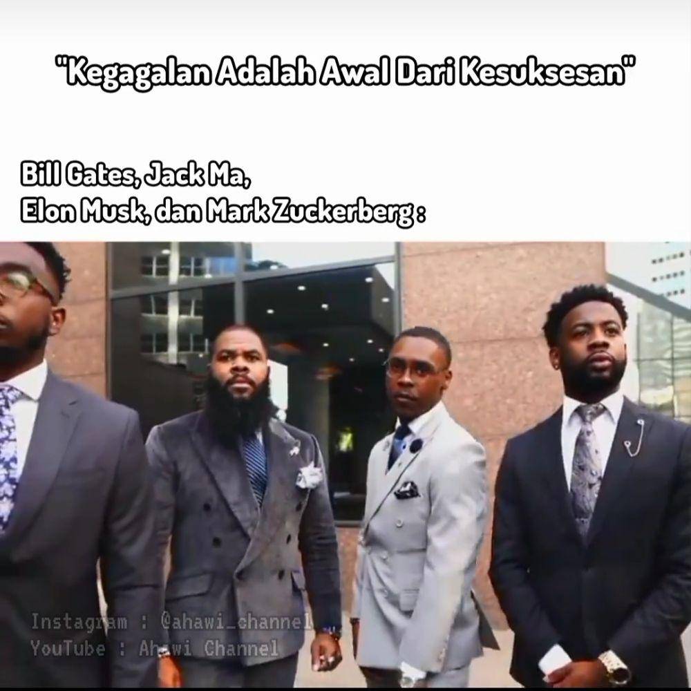 meme sirkel orang sukses (instagram.com/ahawi_channel)
