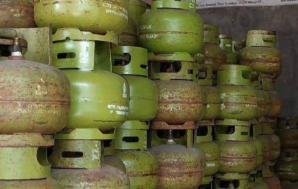Pasokan tabung gas elpiji bersubsidi di Lamongan aman. Dok Istimewa