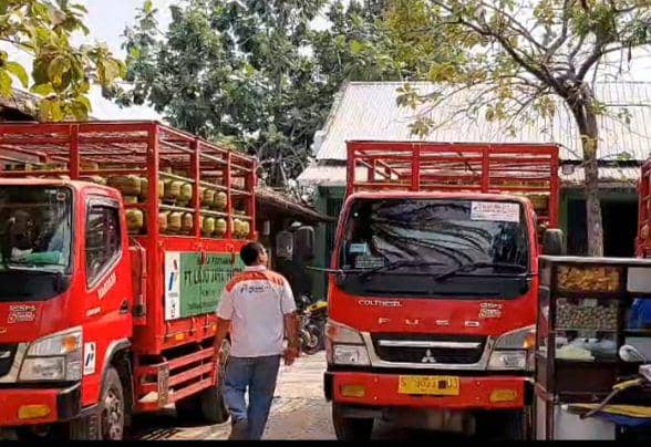 Pasokan tabung gas elpiji bersubsidi di Lamongan aman. Dok Istimewa