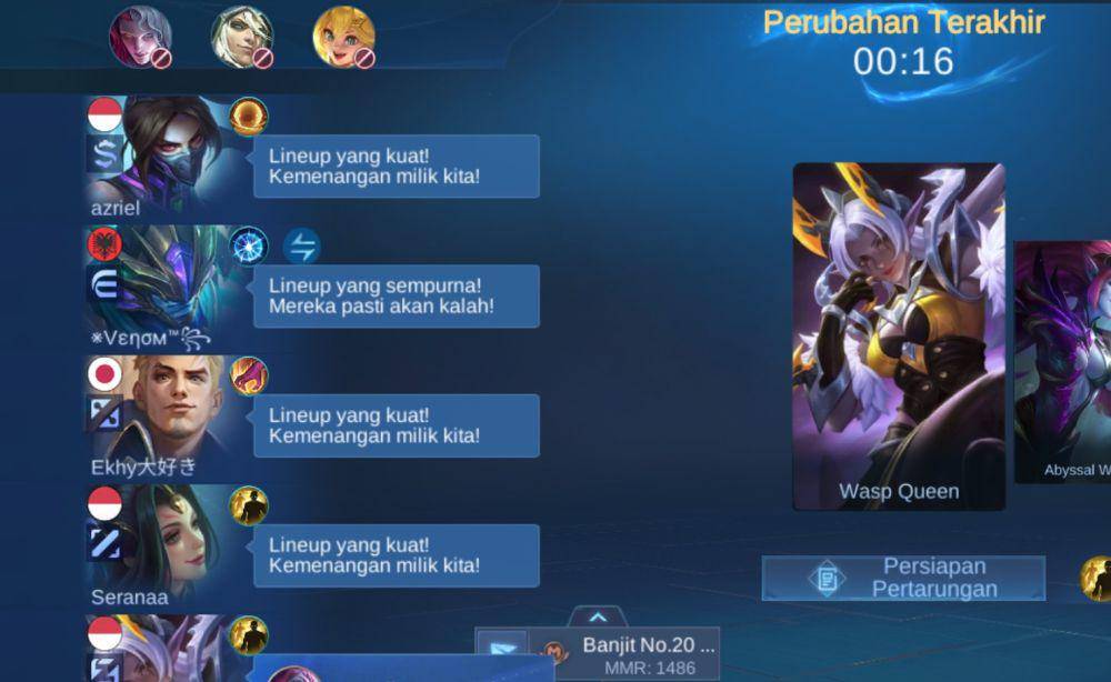 ilustrasi menggunakan hero late game (dok. Moonton/Mobile Legends)