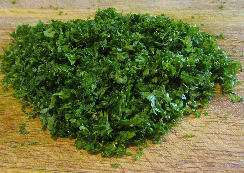 ilustrasi parsley (commons.wikimedia.org/Kolforn)