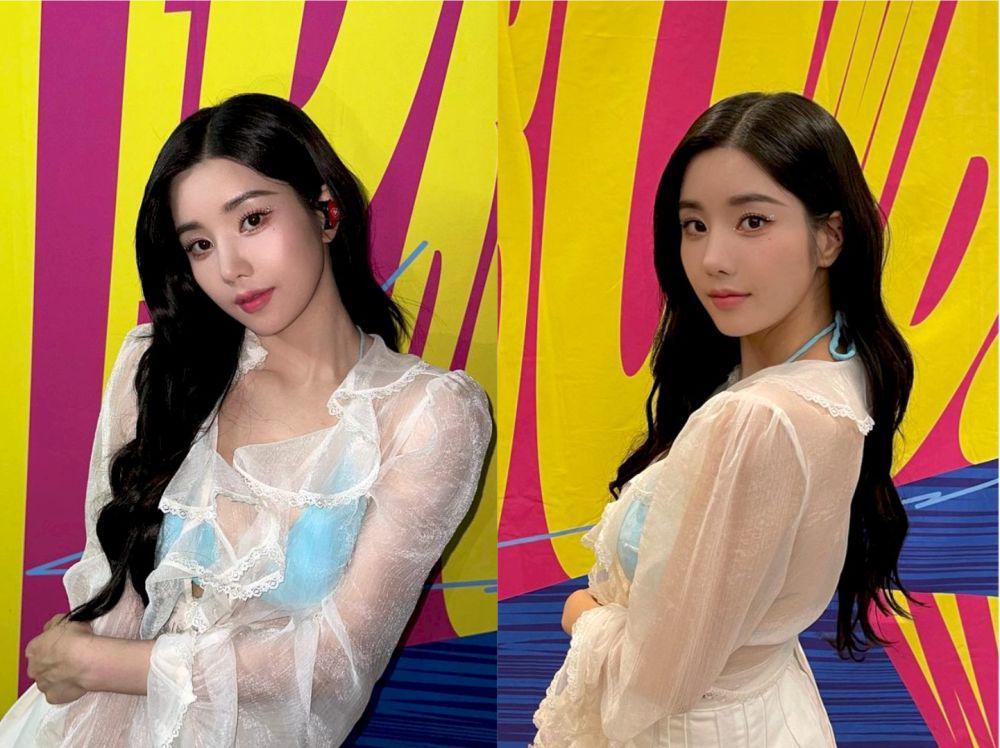 9 Potret Kwon Eunbi di Festival Waterbomb Tokyo, Bikin Panas Dingin