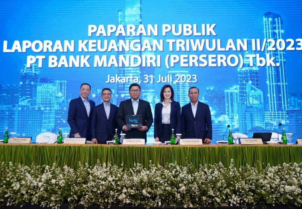 Top! Laba Bank Mandiri Melesat Jadi Rp25,2 Triliun di Semester I