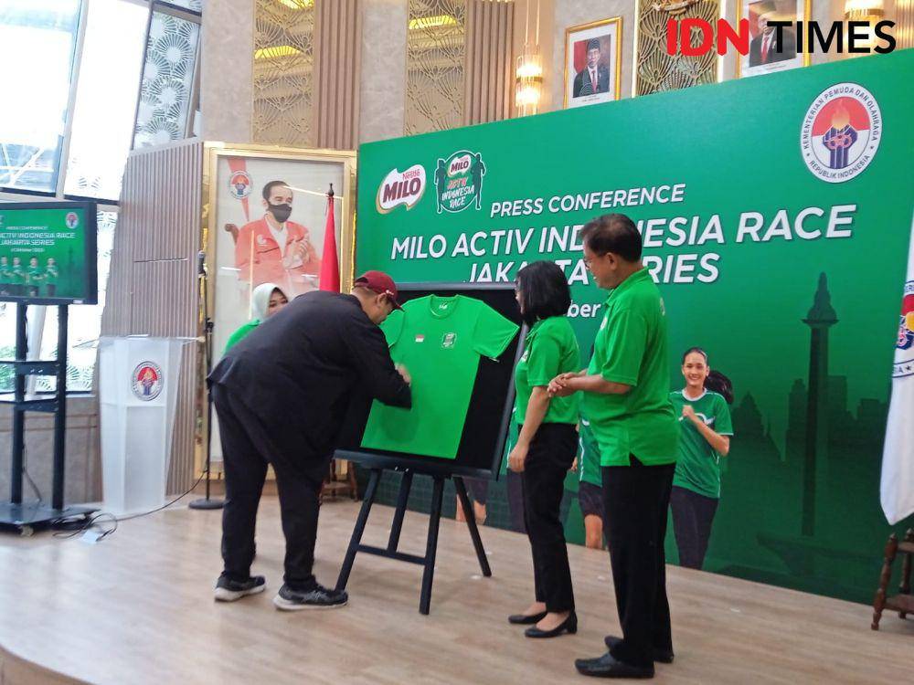 MILO Active Indonesia Race 2023 digelar lagi. (IDN Times/Sandy Firdaus)
