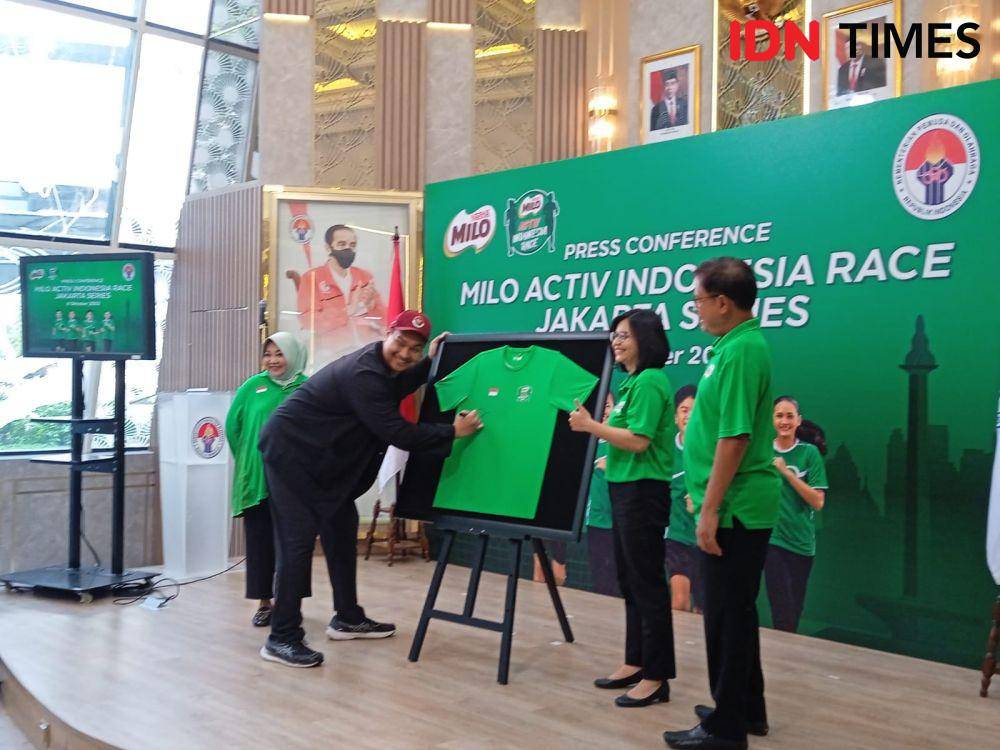 MILO Active Indonesia Race 2023 digelar lagi. (IDN Times/Sandy Firdaus)