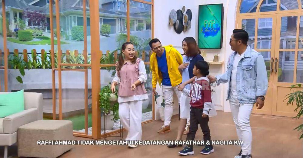 Raffi Ahmad ketemu 'kembaran' Rafathar (youtube.com/trans7official)