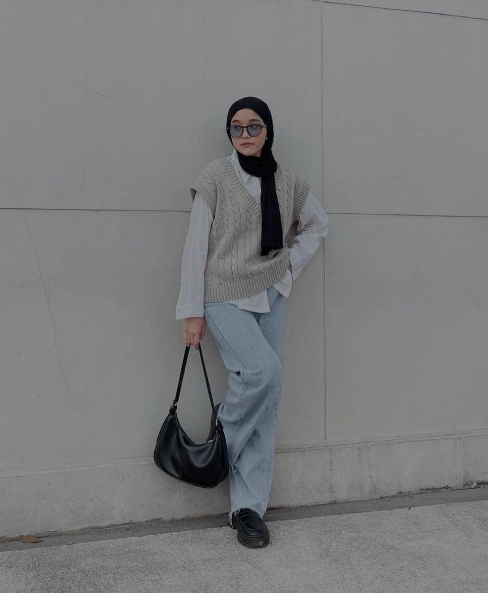 ootd hijab (instagram.com/pamelagatha)