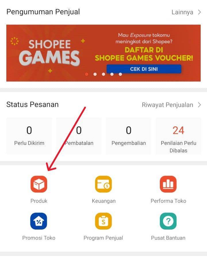 Cara jualan pulsa di Shopee (Dok. IDN Times)